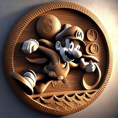 3D model Mario Sonic at the Sochi (STL)